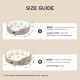 Bedsure Washable Cat Bed - 51 x 48 x 15 cm, Cat Bed Grey with Double-Sided Inner Cushion, Cat Sleeping Seat for Cats or Small Dogs Bedsure Washable Cat Bed - 51 x 48 x 15 cm, Cat Bed Grey with Double-Sided Inner Cushion, Cat Sleeping Seat for Cats or Small Dogs
