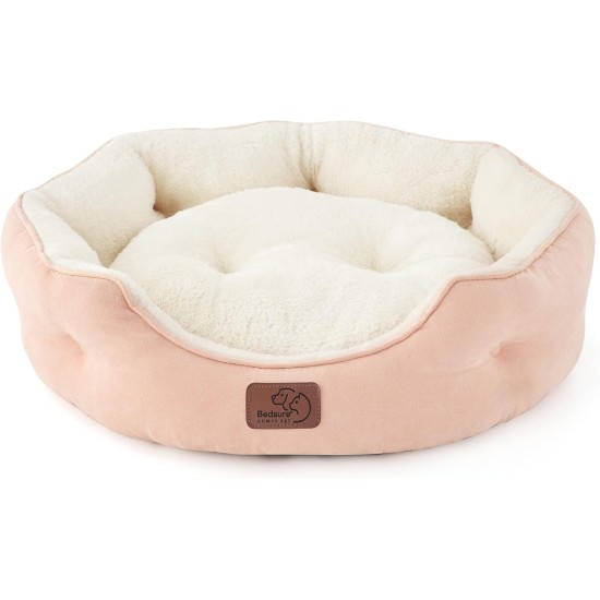 Bedsure Washable Cat Bed - 51 x 48 x 15 cm, Cat Bed Grey with Double-Sided Inner Cushion, Cat Sleeping Seat for Cats or Small Dogs Bedsure Washable Cat Bed - 51 x 48 x 15 cm, Cat Bed Grey with Double-Sided Inner Cushion, Cat Sleeping Seat for Cats or Small Dogs