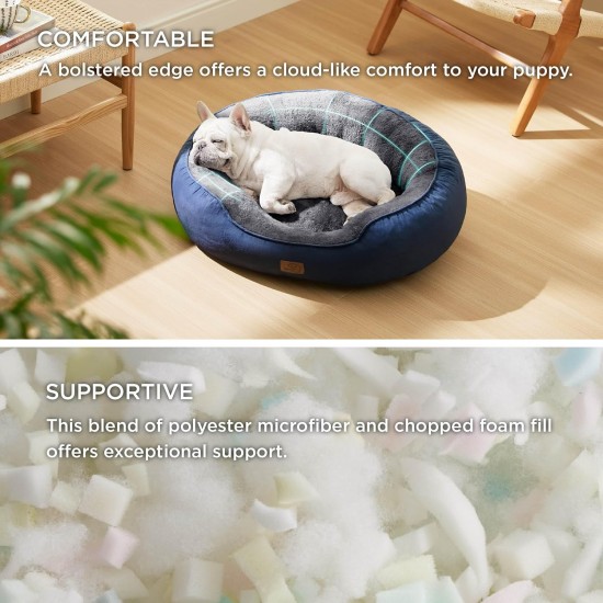 Bedsure Washable Cat Bed - 51 x 48 x 15 cm, Cat Bed Grey with Double-Sided Inner Cushion, Cat Sleeping Seat for Cats or Small Dogs Bedsure Washable Cat Bed - 51 x 48 x 15 cm, Cat Bed Grey with Double-Sided Inner Cushion, Cat Sleeping Seat for Cats or Small Dogs