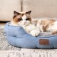 Bedsure Washable Cat Bed - 51 x 48 x 15 cm, Cat Bed Grey with Double-Sided Inner Cushion, Cat Sleeping Seat for Cats or Small Dogs Bedsure Washable Cat Bed - 51 x 48 x 15 cm, Cat Bed Grey with Double-Sided Inner Cushion, Cat Sleeping Seat for Cats or Small Dogs