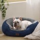 Bedsure Washable Cat Bed - 51 x 48 x 15 cm, Cat Bed Grey with Double-Sided Inner Cushion, Cat Sleeping Seat for Cats or Small Dogs Bedsure Washable Cat Bed - 51 x 48 x 15 cm, Cat Bed Grey with Double-Sided Inner Cushion, Cat Sleeping Seat for Cats or Small Dogs