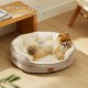 Bedsure Washable Cat Bed - 51 x 48 x 15 cm, Cat Bed Grey with Double-Sided Inner Cushion, Cat Sleeping Seat for Cats or Small Dogs Bedsure Washable Cat Bed - 51 x 48 x 15 cm, Cat Bed Grey with Double-Sided Inner Cushion, Cat Sleeping Seat for Cats or Small Dogs