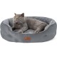 Bedsure Washable Cat Bed - 51 x 48 x 15 cm, Cat Bed Grey with Double-Sided Inner Cushion, Cat Sleeping Seat for Cats or Small Dogs Bedsure Washable Cat Bed - 51 x 48 x 15 cm, Cat Bed Grey with Double-Sided Inner Cushion, Cat Sleeping Seat for Cats or Small Dogs
