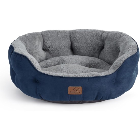 Bedsure Washable Cat Bed - 51 x 48 x 15 cm, Cat Bed Grey with Double-Sided Inner Cushion, Cat Sleeping Seat for Cats or Small Dogs Bedsure Washable Cat Bed - 51 x 48 x 15 cm, Cat Bed Grey with Double-Sided Inner Cushion, Cat Sleeping Seat for Cats or Small Dogs