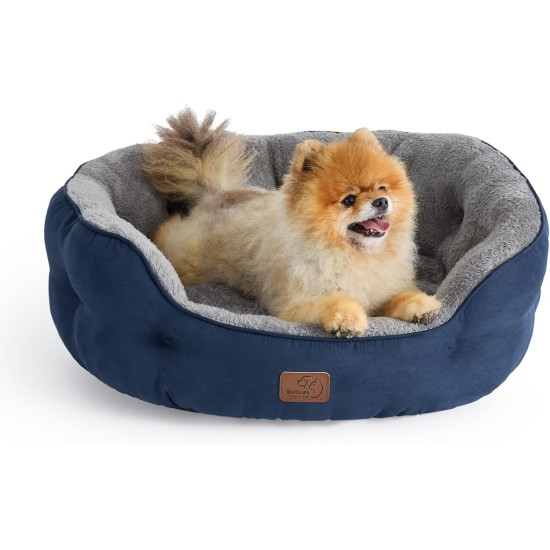 Bedsure Washable Cat Bed - 51 x 48 x 15 cm, Cat Bed Grey with Double-Sided Inner Cushion, Cat Sleeping Seat for Cats or Small Dogs Bedsure Washable Cat Bed - 51 x 48 x 15 cm, Cat Bed Grey with Double-Sided Inner Cushion, Cat Sleeping Seat for Cats or Small Dogs