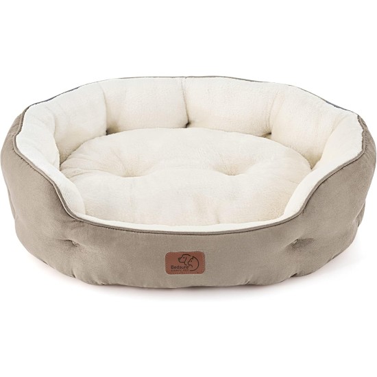 Bedsure Washable Cat Bed - 51 x 48 x 15 cm, Cat Bed Grey with Double-Sided Inner Cushion, Cat Sleeping Seat for Cats or Small Dogs Bedsure Washable Cat Bed - 51 x 48 x 15 cm, Cat Bed Grey with Double-Sided Inner Cushion, Cat Sleeping Seat for Cats or Small Dogs
