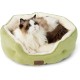 Bedsure Washable Cat Bed - 51 x 48 x 15 cm, Cat Bed Grey with Double-Sided Inner Cushion, Cat Sleeping Seat for Cats or Small Dogs Bedsure Washable Cat Bed - 51 x 48 x 15 cm, Cat Bed Grey with Double-Sided Inner Cushion, Cat Sleeping Seat for Cats or Small Dogs