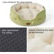 Bedsure Washable Cat Bed - 51 x 48 x 15 cm, Cat Bed Grey with Double-Sided Inner Cushion, Cat Sleeping Seat for Cats or Small Dogs Bedsure Washable Cat Bed - 51 x 48 x 15 cm, Cat Bed Grey with Double-Sided Inner Cushion, Cat Sleeping Seat for Cats or Small Dogs