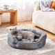 Bedsure Washable Cat Bed - 51 x 48 x 15 cm, Cat Bed Grey with Double-Sided Inner Cushion, Cat Sleeping Seat for Cats or Small Dogs Bedsure Washable Cat Bed - 51 x 48 x 15 cm, Cat Bed Grey with Double-Sided Inner Cushion, Cat Sleeping Seat for Cats or Small Dogs