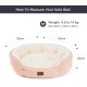 Bedsure Washable Cat Bed - 51 x 48 x 15 cm, Cat Bed Grey with Double-Sided Inner Cushion, Cat Sleeping Seat for Cats or Small Dogs Bedsure Washable Cat Bed - 51 x 48 x 15 cm, Cat Bed Grey with Double-Sided Inner Cushion, Cat Sleeping Seat for Cats or Small Dogs