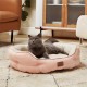 Bedsure Washable Cat Bed - 51 x 48 x 15 cm, Cat Bed Grey with Double-Sided Inner Cushion, Cat Sleeping Seat for Cats or Small Dogs Bedsure Washable Cat Bed - 51 x 48 x 15 cm, Cat Bed Grey with Double-Sided Inner Cushion, Cat Sleeping Seat for Cats or Small Dogs