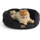 Bedsure Washable Cat Bed - 51 x 48 x 15 cm, Cat Bed Grey with Double-Sided Inner Cushion, Cat Sleeping Seat for Cats or Small Dogs Bedsure Washable Cat Bed - 51 x 48 x 15 cm, Cat Bed Grey with Double-Sided Inner Cushion, Cat Sleeping Seat for Cats or Small Dogs