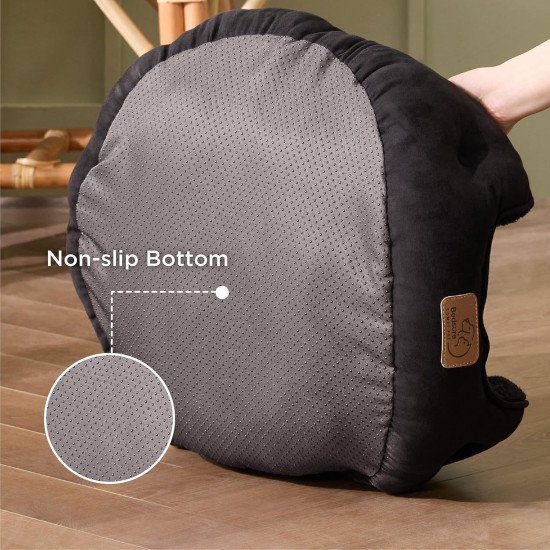 Bedsure Washable Cat Bed - 51 x 48 x 15 cm, Cat Bed Grey with Double-Sided Inner Cushion, Cat Sleeping Seat for Cats or Small Dogs Bedsure Washable Cat Bed - 51 x 48 x 15 cm, Cat Bed Grey with Double-Sided Inner Cushion, Cat Sleeping Seat for Cats or Small Dogs