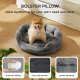 Bedsure Washable Cat Bed - 51 x 48 x 15 cm, Cat Bed Grey with Double-Sided Inner Cushion, Cat Sleeping Seat for Cats or Small Dogs Bedsure Washable Cat Bed - 51 x 48 x 15 cm, Cat Bed Grey with Double-Sided Inner Cushion, Cat Sleeping Seat for Cats or Small Dogs