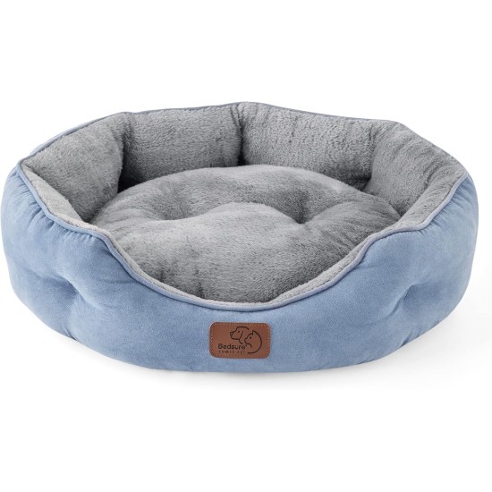Bedsure Washable Cat Bed - 51 x 48 x 15 cm, Cat Bed Grey with Double-Sided Inner Cushion, Cat Sleeping Seat for Cats or Small Dogs Bedsure Washable Cat Bed - 51 x 48 x 15 cm, Cat Bed Grey with Double-Sided Inner Cushion, Cat Sleeping Seat for Cats or Small Dogs