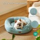 Bedsure Washable Cat Bed - 51 x 48 x 15 cm, Cat Bed Grey with Double-Sided Inner Cushion, Cat Sleeping Seat for Cats or Small Dogs Bedsure Washable Cat Bed - 51 x 48 x 15 cm, Cat Bed Grey with Double-Sided Inner Cushion, Cat Sleeping Seat for Cats or Small Dogs