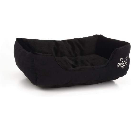 Beeztees Baboo Cat Bed, 48 x 37 x 18 cm, White Beeztees Baboo Cat Bed, 48 x 37 x 18 cm, White