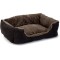 Beeztees Baboo Cat Rest Bed, 37 cm, Taupe/Black Beeztees Baboo Cat Rest Bed, 37 cm, Taupe/Black