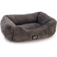 Beeztees Minus One Nox Cat Basket, Dark Grey, 48 x 37 x 18 cm Beeztees Minus One Nox Cat Basket, Dark Grey, 48 x 37 x 18 cm