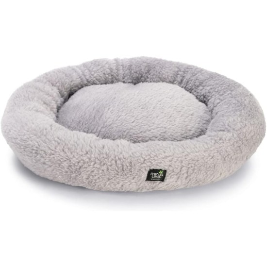 Beeztees Minus One Quinty Cat Basket 40 x 40 x 6 cm Light Grey Beeztees Minus One Quinty Cat Basket 40 x 40 x 6 cm Light Grey