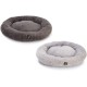 Beeztees Minus One Quinty Cat Basket 40 x 40 x 6 cm Light Grey Beeztees Minus One Quinty Cat Basket 40 x 40 x 6 cm Light Grey