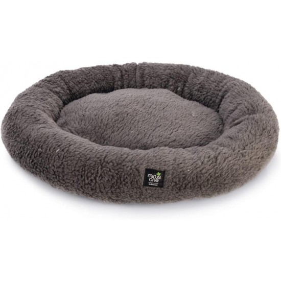 Beeztees Minus One Quinty Cat Basket, Cat Bed, Cat Cushion, Dark Grey, 40 x 40 x 6 cm Beeztees Minus One Quinty Cat Basket, Cat Bed, Cat Cushion, Dark Grey, 40 x 40 x 6 cm
