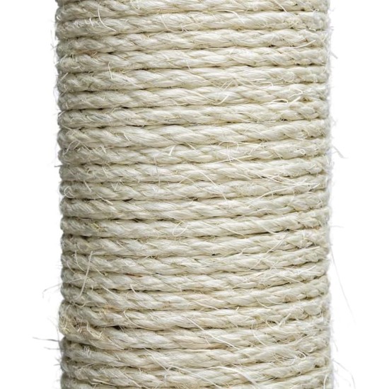 Beeztees Scratch Post Gina with Footprint, Extra Large, 40 x 40 x 90 cm, Brown Beeztees Scratch Post Gina with Footprint, Extra Large, 40 x 40 x 90 cm, Brown