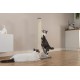 Beeztees Scratch Post Gina with Footprint, Extra Large, 40 x 40 x 90 cm, Brown Beeztees Scratch Post Gina with Footprint, Extra Large, 40 x 40 x 90 cm, Brown