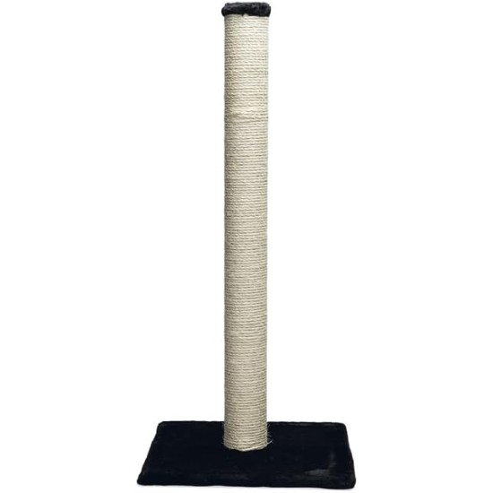 Beeztees Scratch Post Gina with Footprint, Extra Large, 40 x 40 x 90 cm, Brown Beeztees Scratch Post Gina with Footprint, Extra Large, 40 x 40 x 90 cm, Brown