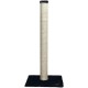 Beeztees Scratch Post Gina with Footprint, Extra Large, 40 x 40 x 90 cm, Brown Beeztees Scratch Post Gina with Footprint, Extra Large, 40 x 40 x 90 cm, Brown