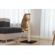 Beeztees Scratch Post Gina with Footprint, Extra Large, 40 x 40 x 90 cm, Brown Beeztees Scratch Post Gina with Footprint, Extra Large, 40 x 40 x 90 cm, Brown