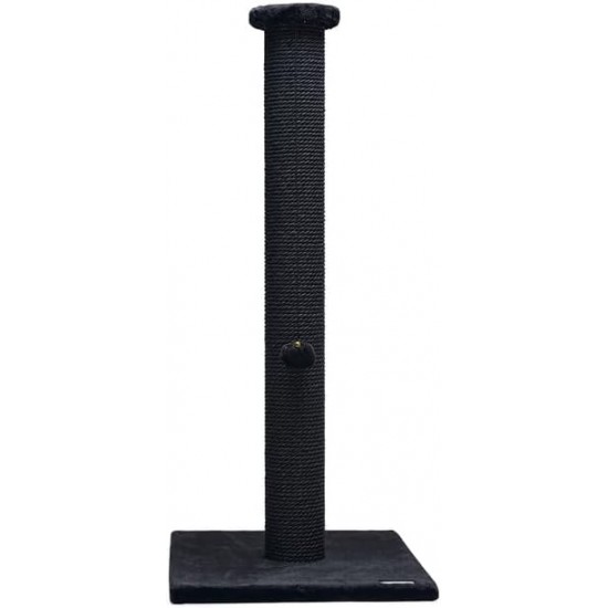 Beeztees Scratching Post Serpa, 40 x 40 x 90 cm, Black Beeztees Scratching Post Serpa, 40 x 40 x 90 cm, Black