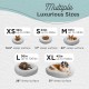 Best Friends by Sheri Original Calming Doughnut Luxury Faux Fur Oyster Dog Cat Bed Small (58x58cm) - Helps Pet Anxiety Relief Best Friends by Sheri Original Calming Doughnut Luxury Faux Fur Oyster Dog Cat Bed Small (58x58cm) - Helps Pet Anxiety Relief