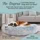 Best Friends by Sheri Original Calming Doughnut Luxury Faux Fur Oyster Dog Cat Bed Small (58x58cm) - Helps Pet Anxiety Relief Best Friends by Sheri Original Calming Doughnut Luxury Faux Fur Oyster Dog Cat Bed Small (58x58cm) - Helps Pet Anxiety Relief
