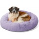 Best Friends by Sheri Original Calming Doughnut Luxury Faux Fur Oyster Dog Cat Bed Small (58x58cm) - Helps Pet Anxiety Relief Best Friends by Sheri Original Calming Doughnut Luxury Faux Fur Oyster Dog Cat Bed Small (58x58cm) - Helps Pet Anxiety Relief
