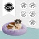 Best Friends by Sheri Original Calming Doughnut Luxury Faux Fur Oyster Dog Cat Bed Small (58x58cm) - Helps Pet Anxiety Relief Best Friends by Sheri Original Calming Doughnut Luxury Faux Fur Oyster Dog Cat Bed Small (58x58cm) - Helps Pet Anxiety Relief