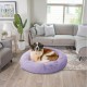 Best Friends by Sheri Original Calming Doughnut Luxury Faux Fur Oyster Dog Cat Bed Small (58x58cm) - Helps Pet Anxiety Relief Best Friends by Sheri Original Calming Doughnut Luxury Faux Fur Oyster Dog Cat Bed Small (58x58cm) - Helps Pet Anxiety Relief