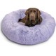 Best Friends by Sheri Original Calming Doughnut Luxury Faux Fur Oyster Dog Cat Bed Small (58x58cm) - Helps Pet Anxiety Relief Best Friends by Sheri Original Calming Doughnut Luxury Faux Fur Oyster Dog Cat Bed Small (58x58cm) - Helps Pet Anxiety Relief