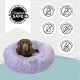 Best Friends by Sheri Original Calming Doughnut Luxury Faux Fur Oyster Dog Cat Bed Small (58x58cm) - Helps Pet Anxiety Relief Best Friends by Sheri Original Calming Doughnut Luxury Faux Fur Oyster Dog Cat Bed Small (58x58cm) - Helps Pet Anxiety Relief