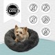 Best Friends by Sheri Original Calming Doughnut Luxury Faux Fur Oyster Dog Cat Bed Small (58x58cm) - Helps Pet Anxiety Relief Best Friends by Sheri Original Calming Doughnut Luxury Faux Fur Oyster Dog Cat Bed Small (58x58cm) - Helps Pet Anxiety Relief