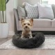Best Friends by Sheri Original Calming Doughnut Luxury Faux Fur Oyster Dog Cat Bed Small (58x58cm) - Helps Pet Anxiety Relief Best Friends by Sheri Original Calming Doughnut Luxury Faux Fur Oyster Dog Cat Bed Small (58x58cm) - Helps Pet Anxiety Relief