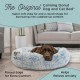 Best Friends by Sheri Original Calming Doughnut Luxury Faux Fur Oyster Dog Cat Bed Small (58x58cm) - Helps Pet Anxiety Relief Best Friends by Sheri Original Calming Doughnut Luxury Faux Fur Oyster Dog Cat Bed Small (58x58cm) - Helps Pet Anxiety Relief