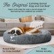 Best Friends by Sheri Original Calming Doughnut Luxury Faux Fur Oyster Dog Cat Bed Small (58x58cm) - Helps Pet Anxiety Relief Best Friends by Sheri Original Calming Doughnut Luxury Faux Fur Oyster Dog Cat Bed Small (58x58cm) - Helps Pet Anxiety Relief