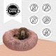 Best Friends by Sheri Original Calming Doughnut Luxury Faux Fur Oyster Dog Cat Bed Small (58x58cm) - Helps Pet Anxiety Relief Best Friends by Sheri Original Calming Doughnut Luxury Faux Fur Oyster Dog Cat Bed Small (58x58cm) - Helps Pet Anxiety Relief