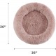 Best Friends by Sheri Original Calming Doughnut Luxury Faux Fur Oyster Dog Cat Bed Small (58x58cm) - Helps Pet Anxiety Relief Best Friends by Sheri Original Calming Doughnut Luxury Faux Fur Oyster Dog Cat Bed Small (58x58cm) - Helps Pet Anxiety Relief