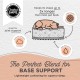 Best Friends by Sheri SnuggleSoft Faux Fur Rabbit Bed for Small Dogs and Cats 18" x 18", Brown Best Friends by Sheri SnuggleSoft Faux Fur Rabbit Bed for Small Dogs and Cats 18" x 18", Brown