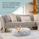 Best Friends by Sheri SnuggleSoft Faux Fur Rabbit Bed for Small Dogs and Cats 18" x 18", Brown Best Friends by Sheri SnuggleSoft Faux Fur Rabbit Bed for Small Dogs and Cats 18" x 18", Brown