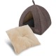 Best Pet Supplies Best Pet SuppliesPet Tent-Soft Bed for Dog and Cat, X-Large Brown Linen Best Pet Supplies Best Pet SuppliesPet Tent-Soft Bed for Dog and Cat, X-Large Brown Linen