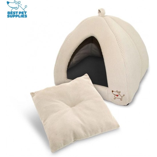 Best Pet Supplies Best Pet SuppliesPet Tent-Soft Bed for Dog and Cat, X-Large Brown Linen Best Pet Supplies Best Pet SuppliesPet Tent-Soft Bed for Dog and Cat, X-Large Brown Linen