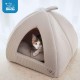 Best Pet Supplies Best Pet SuppliesPet Tent-Soft Bed for Dog and Cat, X-Large Brown Linen